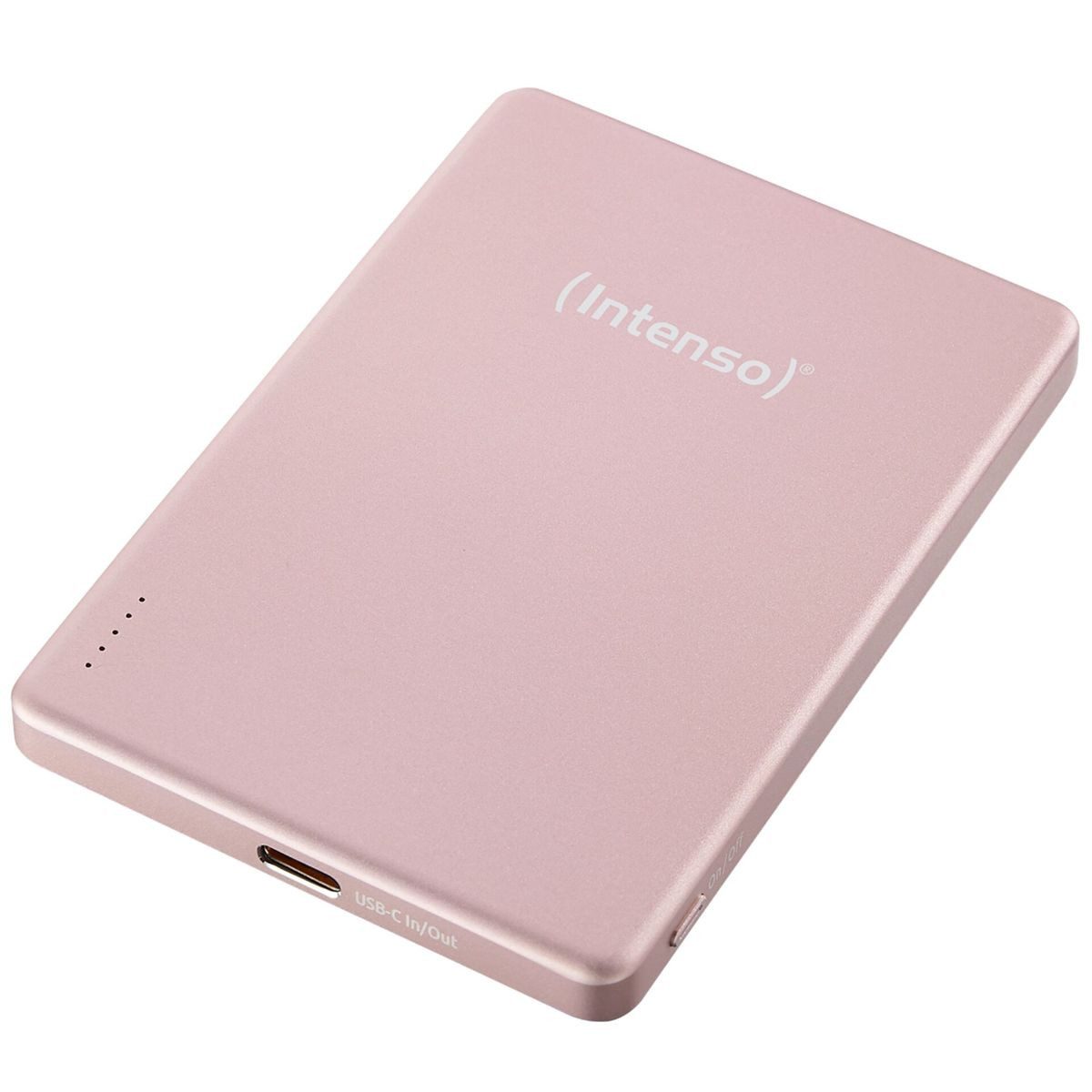 Intenso Powerbank MW5000 rosé 5000 mAh magnetic wireless Powerstation