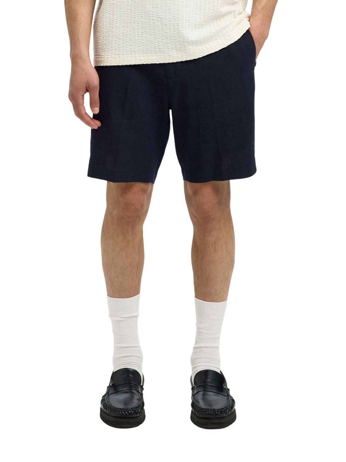 SELECTED HOMME Bermudas SLMREGULAR-LEROY LINEN aus Leinenmix