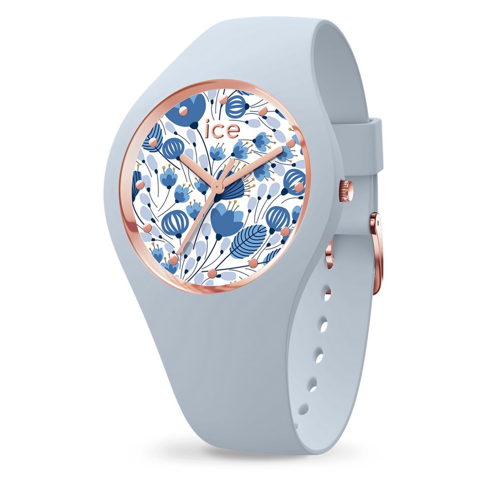 ice-watch Quarzuhr Ice watch Damenarmbanduhr - ICE flower - Pastel lotus -  019209