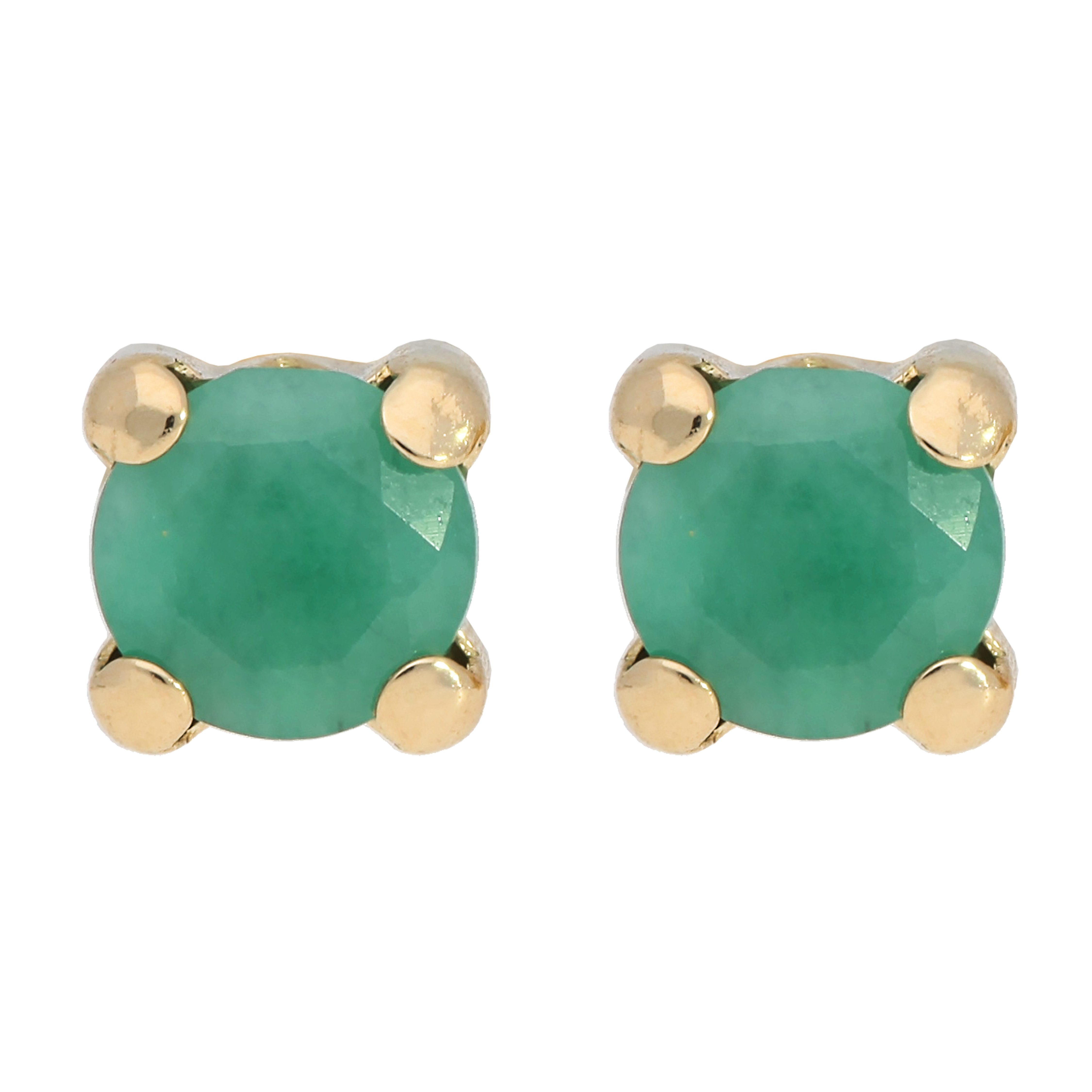 Firetti Paar Ohrstecker Schmuck Geschenk Gold 375 Ohrschmuck Ohrringe Solitär, mit Saphir, Smaragd oder Rubin