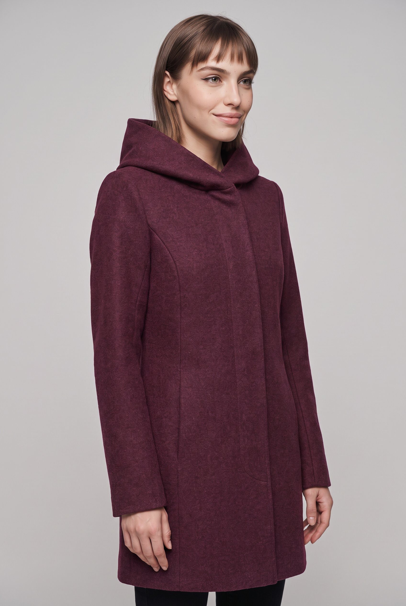 ONLY Langjacke ONLBLAKE HOOD COAT CC OTW Kunstfaser, Eingrifftaschen