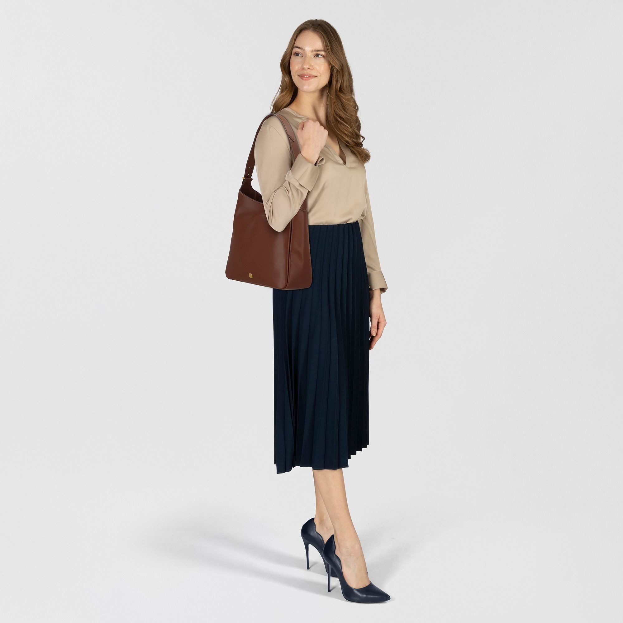 Fossil Schultertasche Dillon, Leder