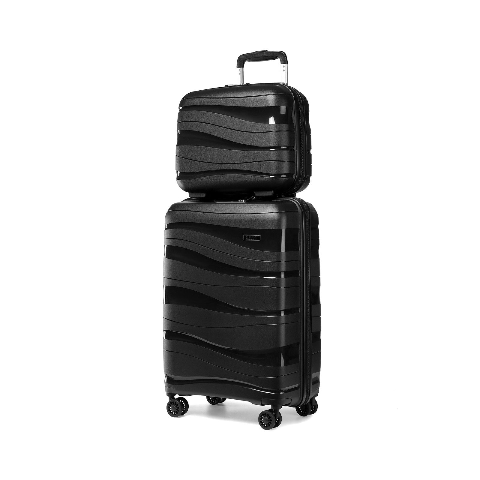 KONO Handgepäck-Trolley Leicht Hartschalenkoffer Reisekoffer mit günstig online kaufen