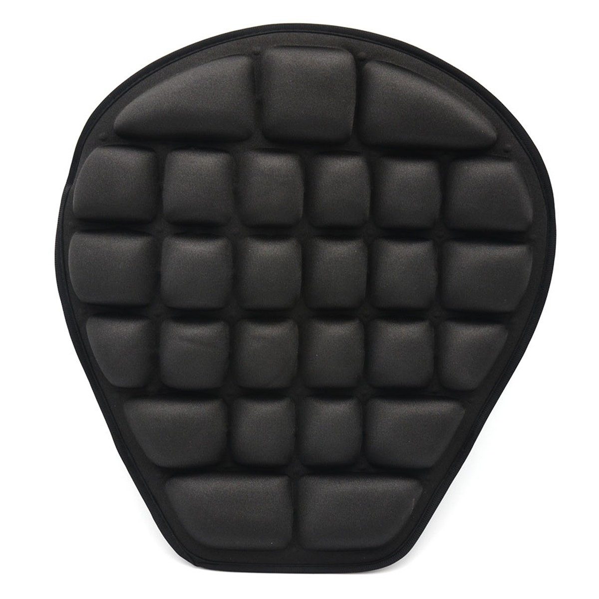 Tourtecs Sitzbank 2x Motorrad Luftkissen / Komfort Sitzkissen AC1 schwarz