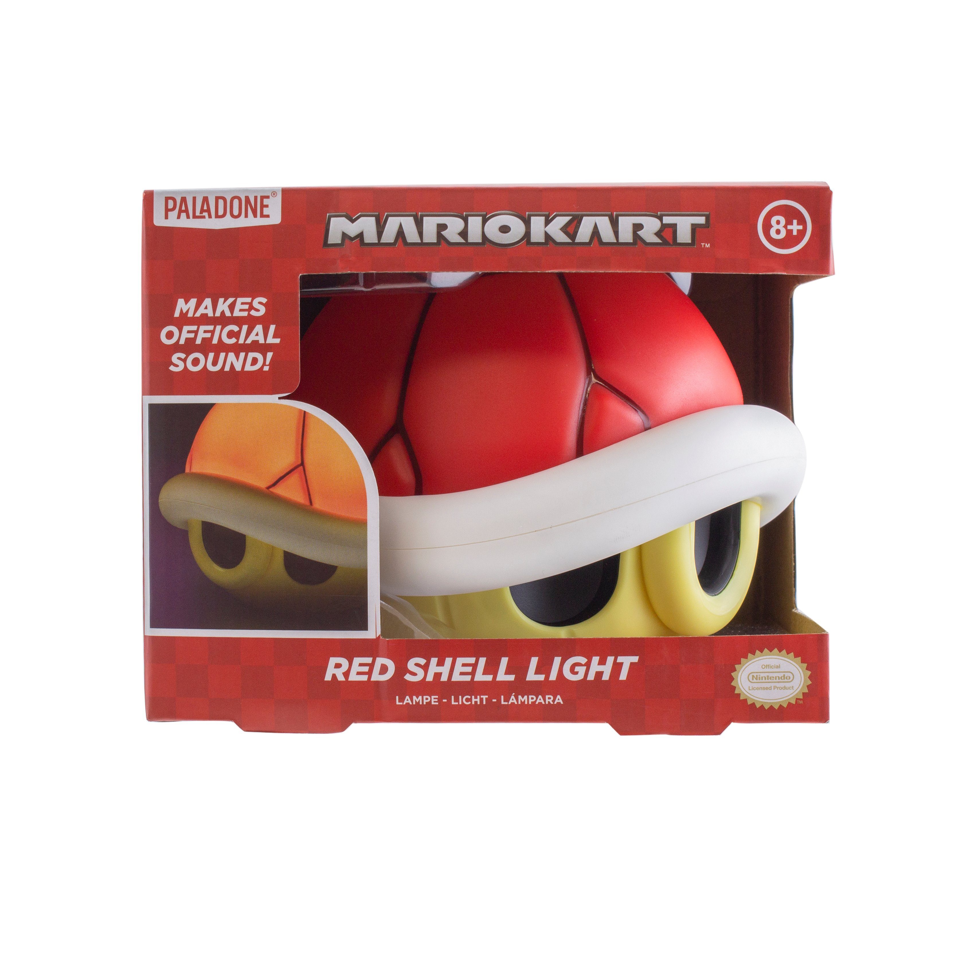 Panzer Dekolicht Leuchte LED Sound mit Kart roter Paladone Mario