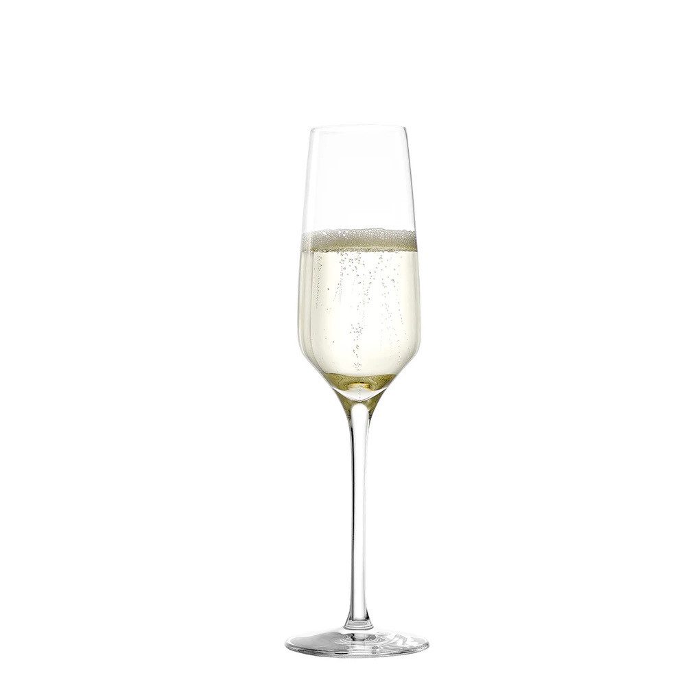Stölzle Weinglas Stölzle Lausitz Experience Weißweinkelch/Champagnerkelch Set 12 tlg, Kristallglas