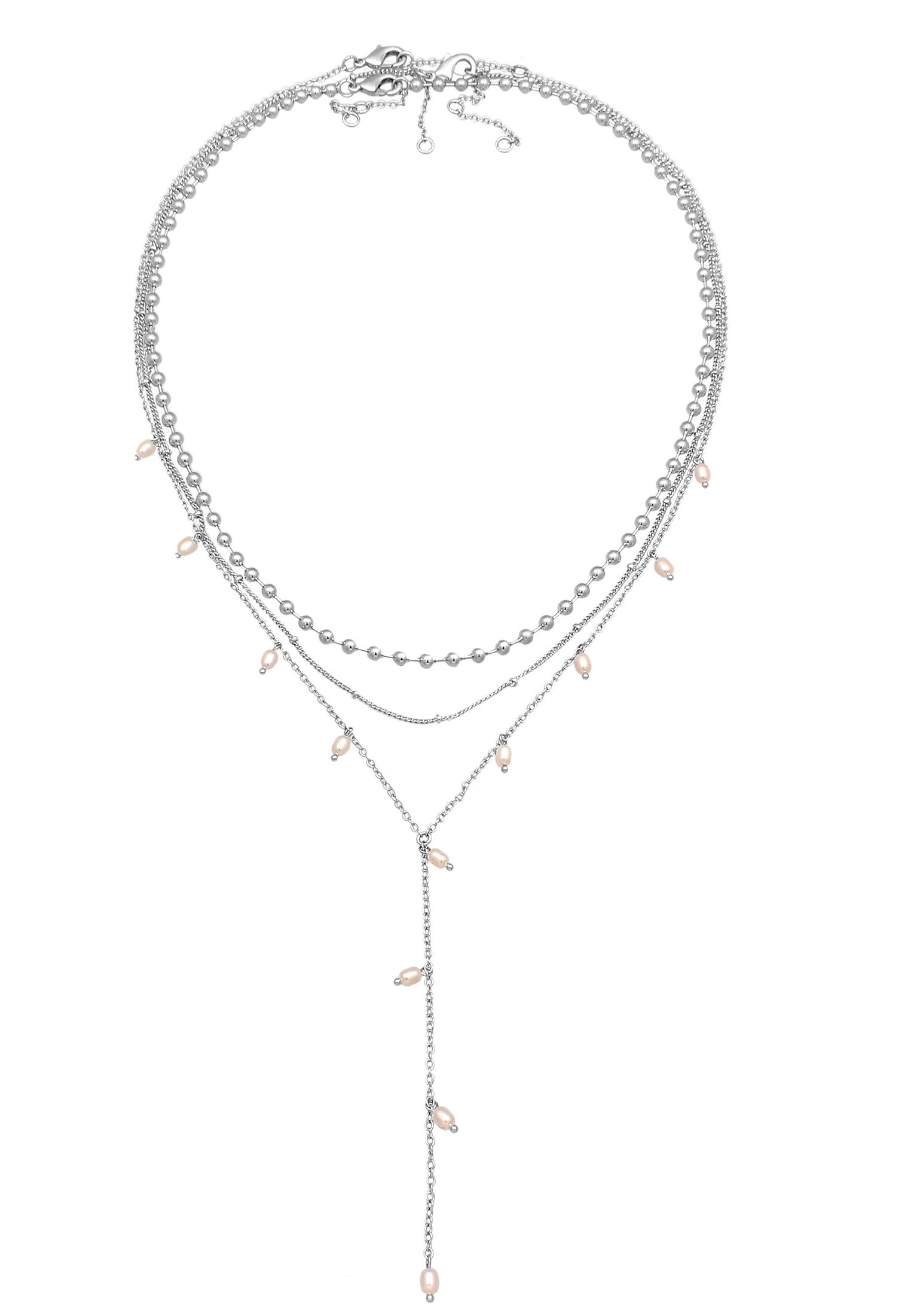 Elli Ketten-Set Y-Kette Layer Kugel Perlen günstig online kaufen