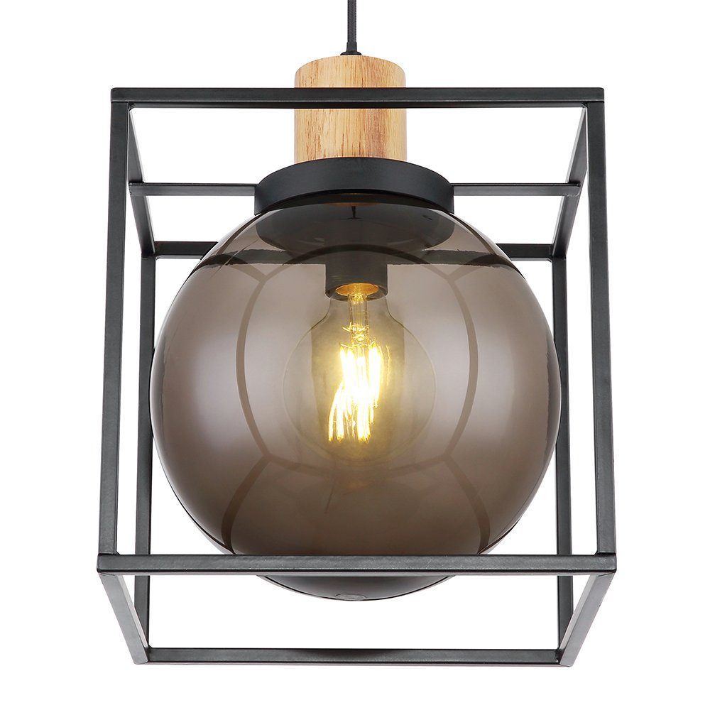 GLOBO LIGHTING Pendelleuchte, Leuchtmittel nicht inklusive, Kugel Hängelampe Kugel Lampen Wohnzimmer Pendelleuchten Esszimmer