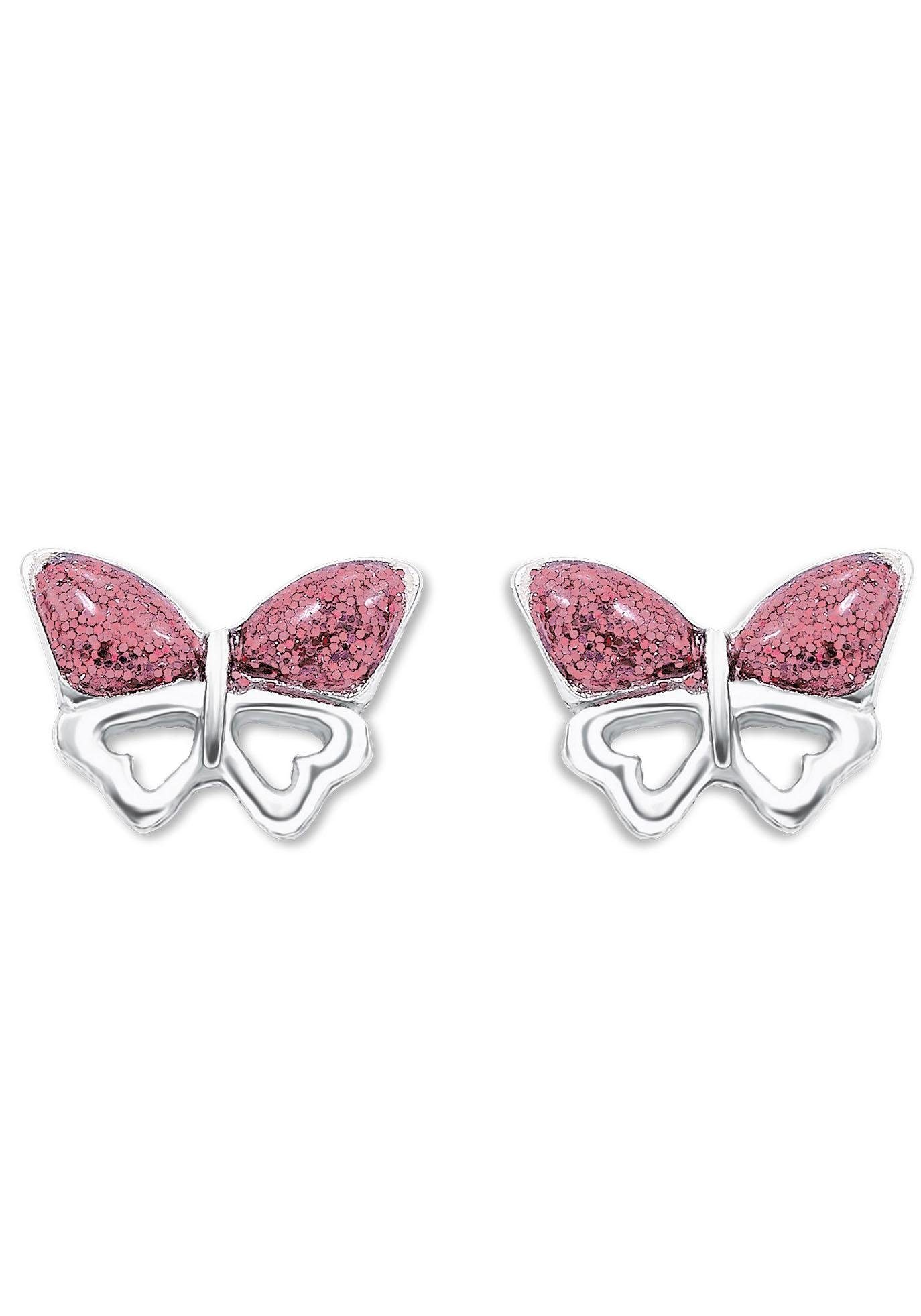 Amor Paar Ohrstecker Schmetterling