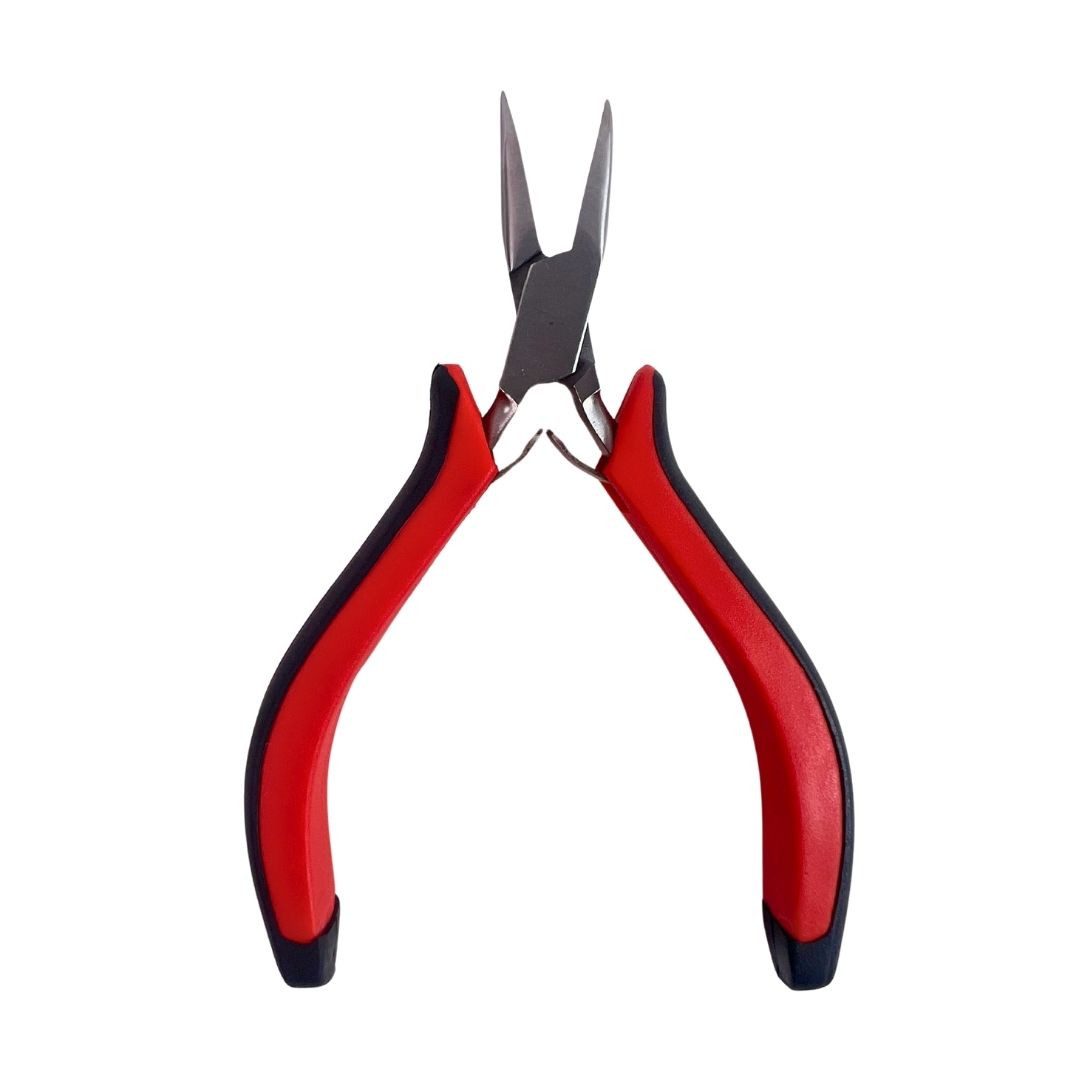 hair2heart Echthaar-Extension Zange für Microrings Rot von hair2heart
