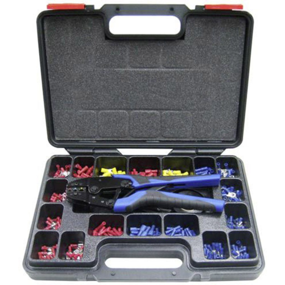 WKK Ringkabelschuh WKK 60318 Quetschverbinder-Меню 0.50 mm² 6 mm² Rot, Blau, Gelb 1, 60318