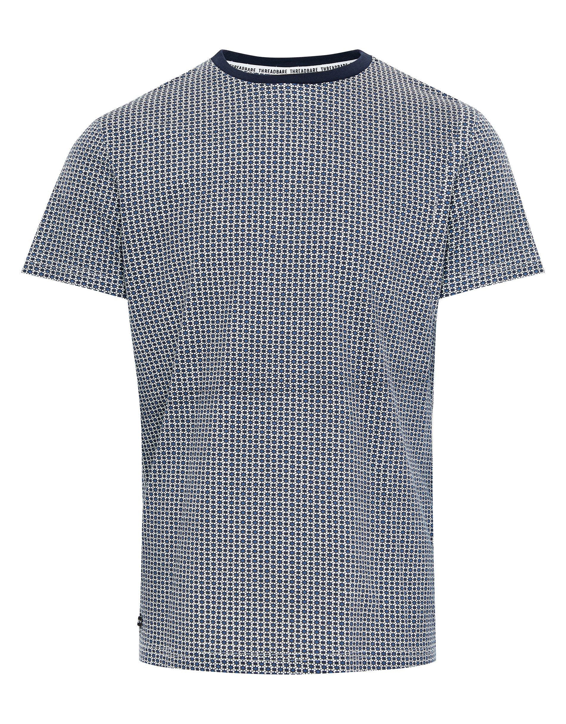 Threadbare T-Shirt THB Tee Cyrice (1-tlg) mit tollem Allover-Muster
