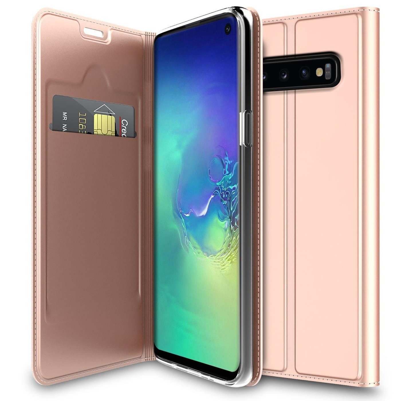 CoolGadget Handyhülle Magnet Case Handy Tasche für Samsung Galaxy S10e 5,8 Zoll, Hülle Klapphülle Ultra Slim Flip Cover für Samsung S10e Schutzhülle