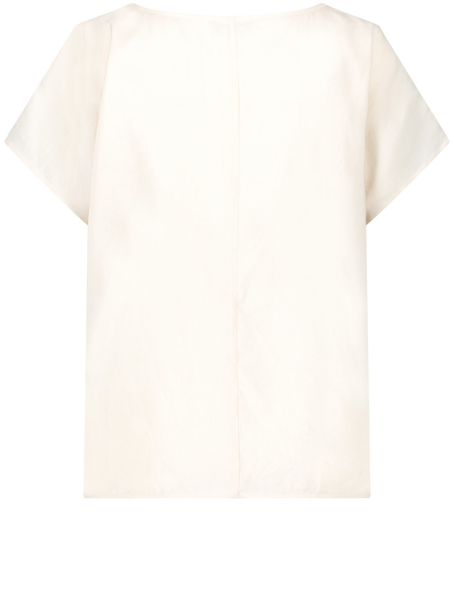 Taifun Kurzarmbluse - Basic Shirt - Shirt kurzarm einfarbig - Blusenshirt