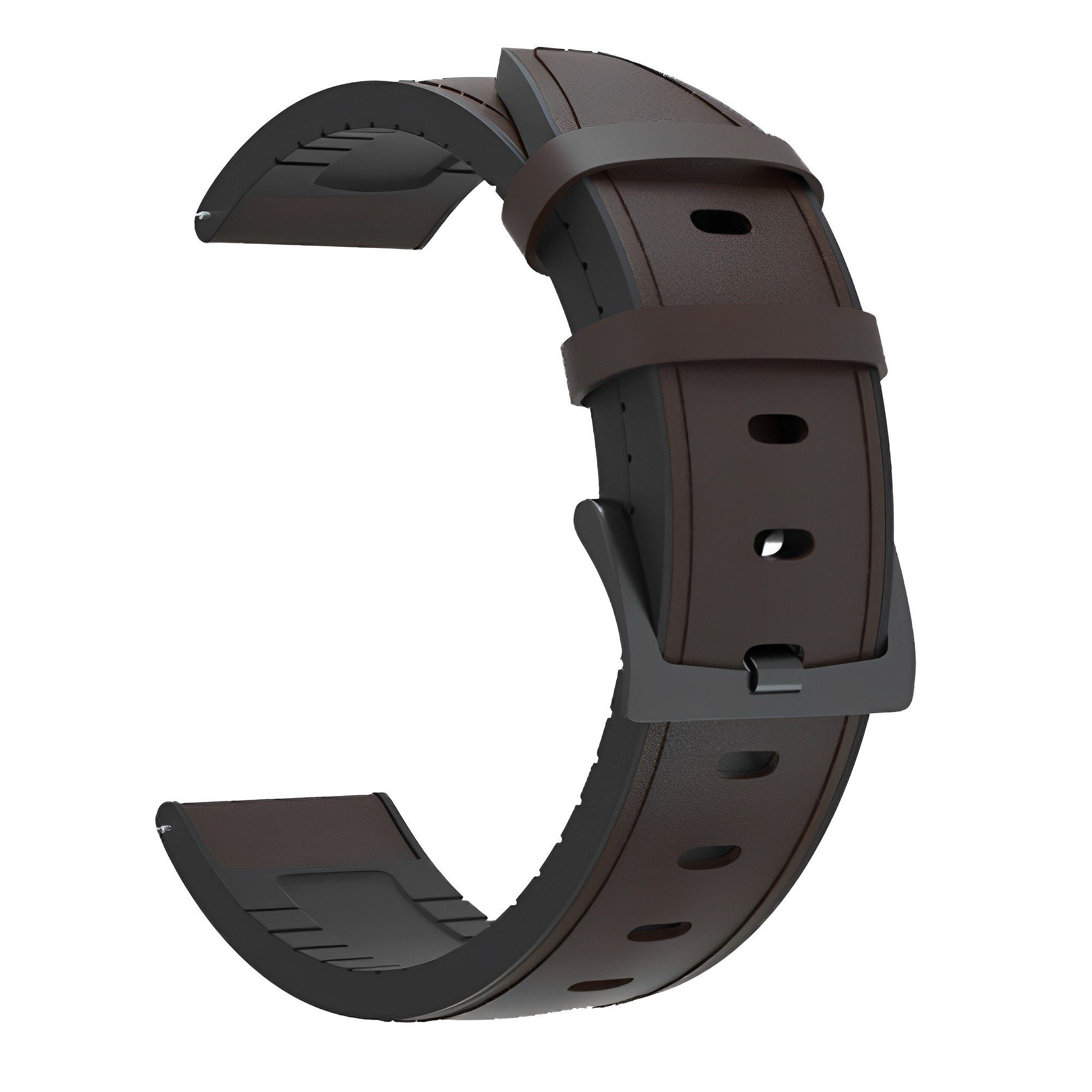 GelldG Uhrenarmband Armband Kompatible Xiaomi HuaMi Amazift GTR 47mm/GTR2 kaffee | Uhrenarmbänder