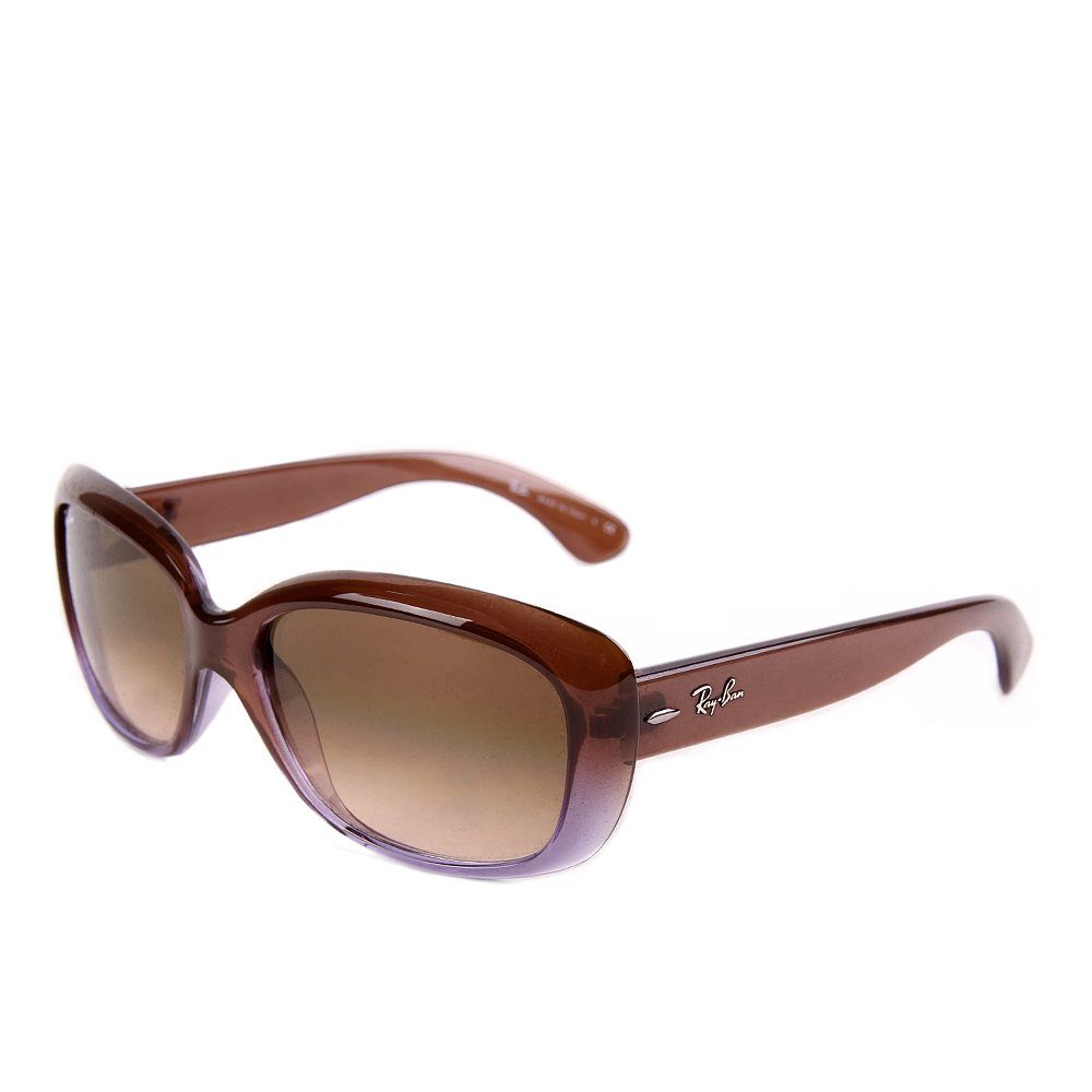 Ray-Ban Sonnenbrille Ray-Ban Jackie Ohh RB4101 860/51 58 Brown Lilac Light Brown Brown