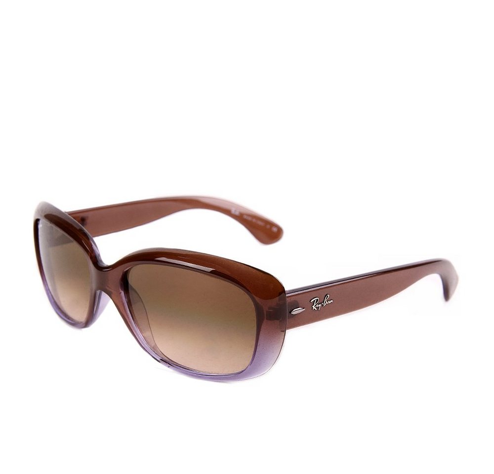 Ray-Ban Sonnenbrille Ray-Ban Jackie Ohh RB4101 860/51 58 Brown Lilac Light Brown Brown