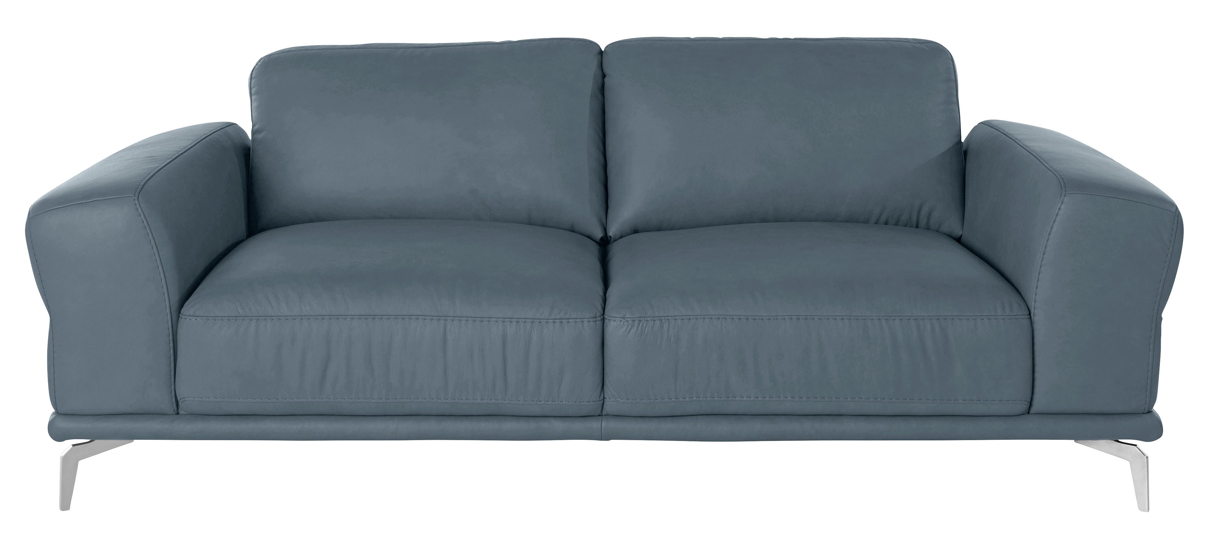 2,5-Sitzer in glänzend, mit Breite cm 212 W.SCHILLIG Chrom montanaa, Metallfüßen