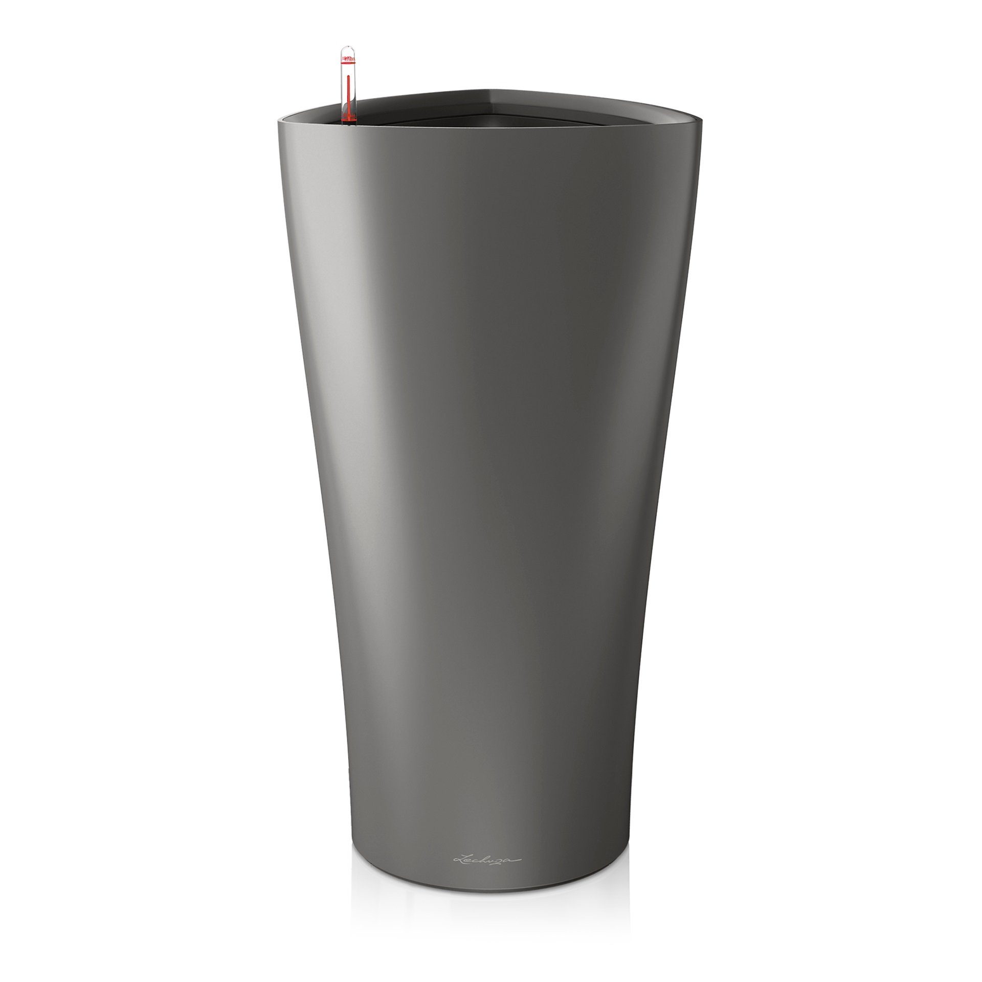 Lechuza® Blumentopf Pflanzsäule Delta 30 anthrazit metallic