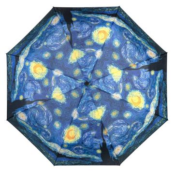 von Lilienfeld Taschenregenschirm Motivschirm Vincent van Gogh Sternennacht Kunst, Kunstdruck