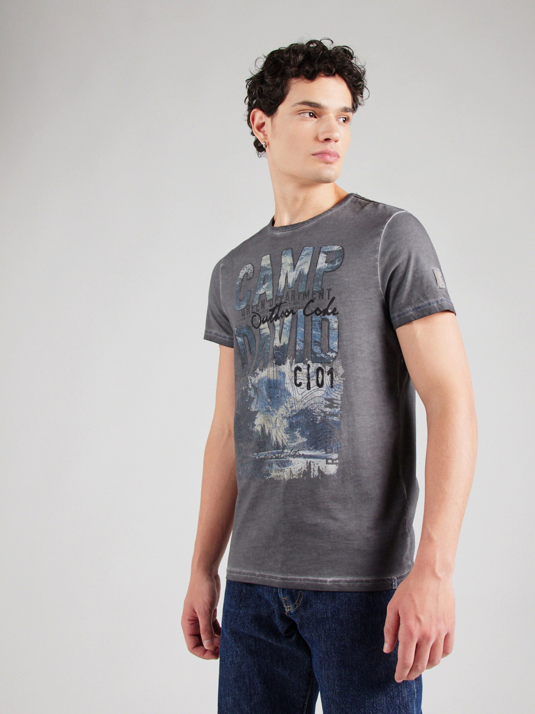 CAMP DAVID T-Shirt (1-tlg)