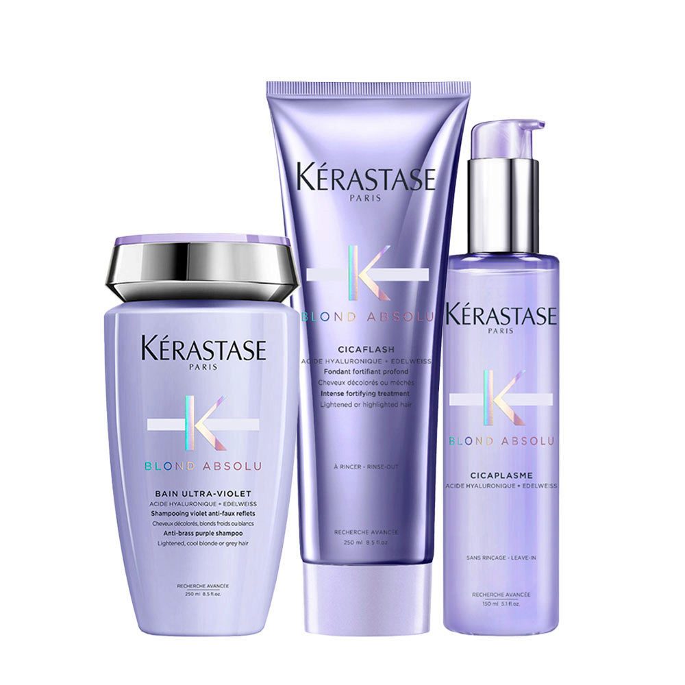 Kérastase Haarpflege-Set Blond Absolu Routine Set, 3-tlg.