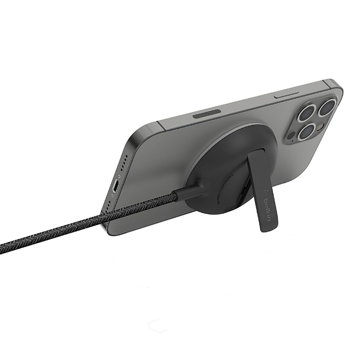 Belkin Belkin Boost Charge Pro Wireless Charger Pad mit MagSafe 15W Black Neu Wireless Charger