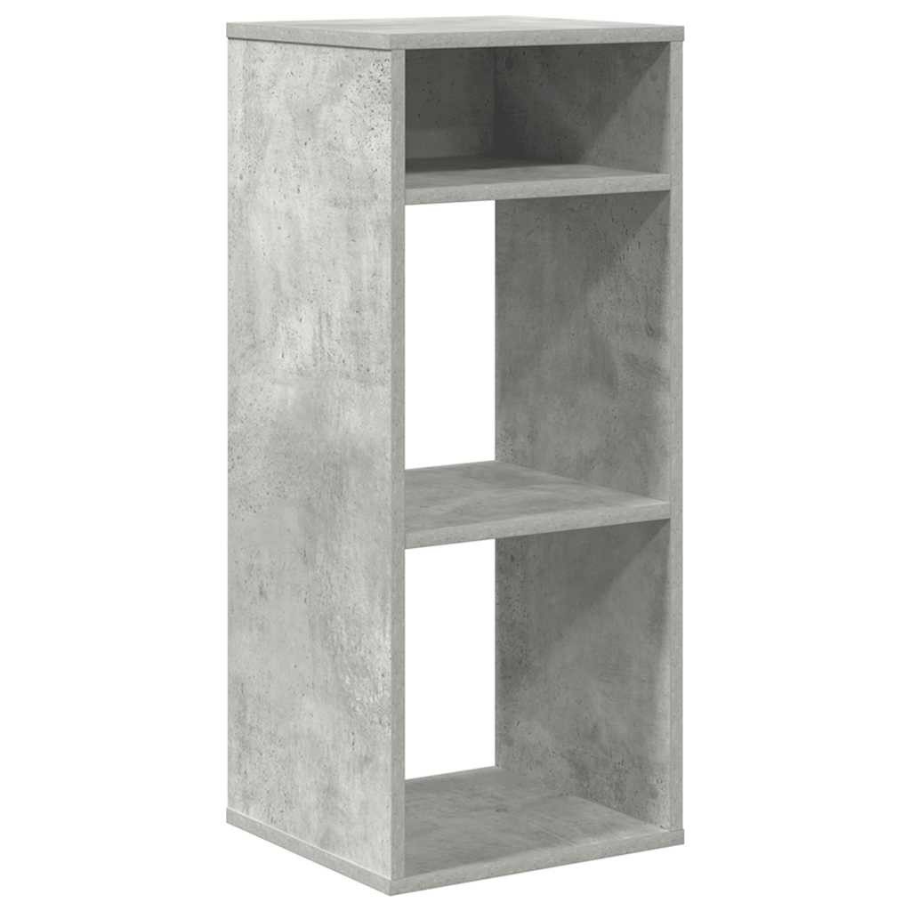 vidaXL Bücherregal Bücherregal Betongrau 34x31x80 cm günstig online kaufen