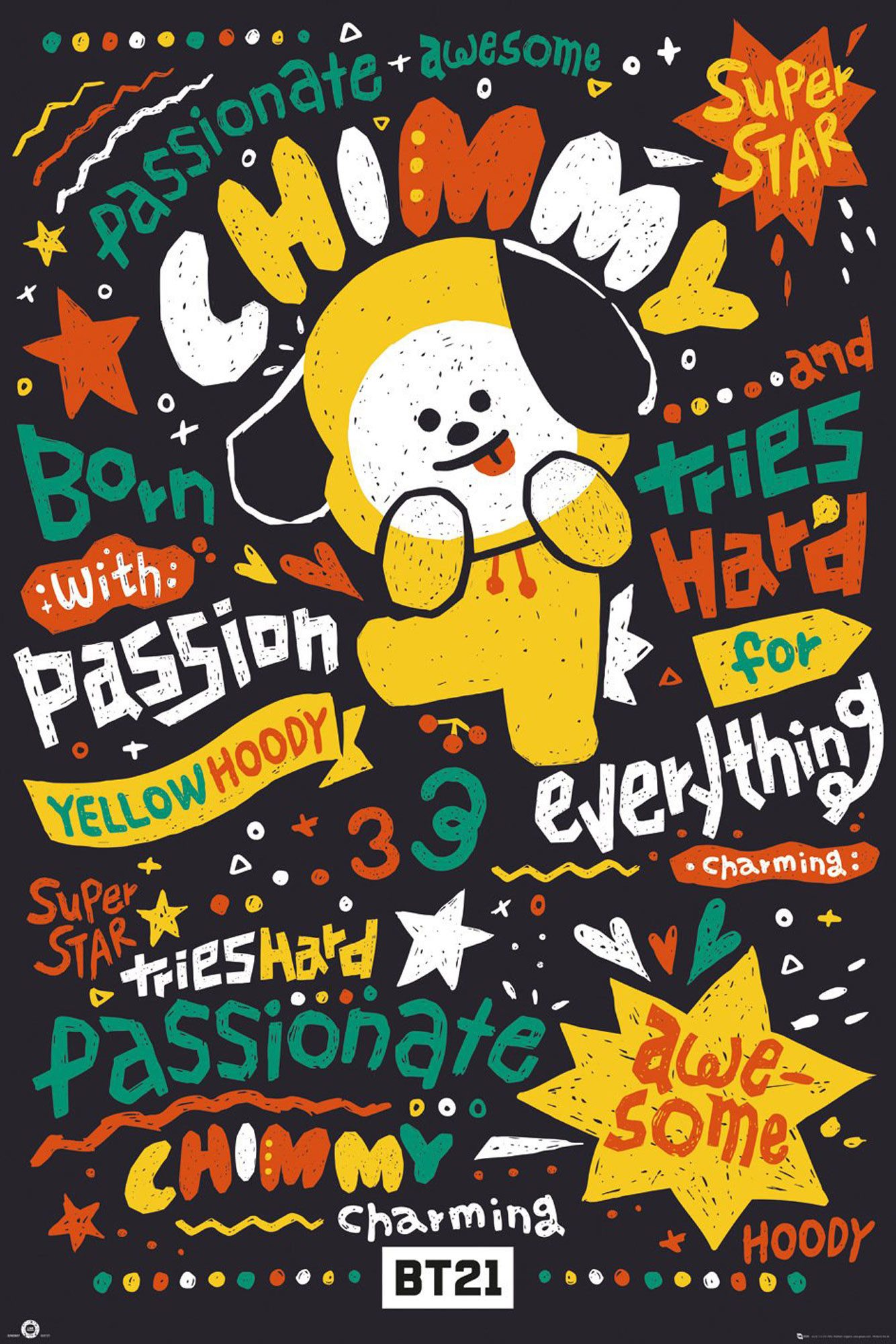 Poster BT21 - Poster - Chimmy