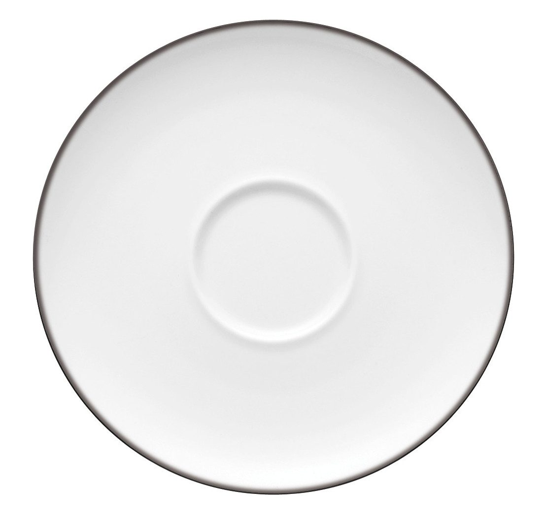 Rosenthal Untertasse TAC Gropius Platin Tee-Untertasse 16 cm, Untertasse