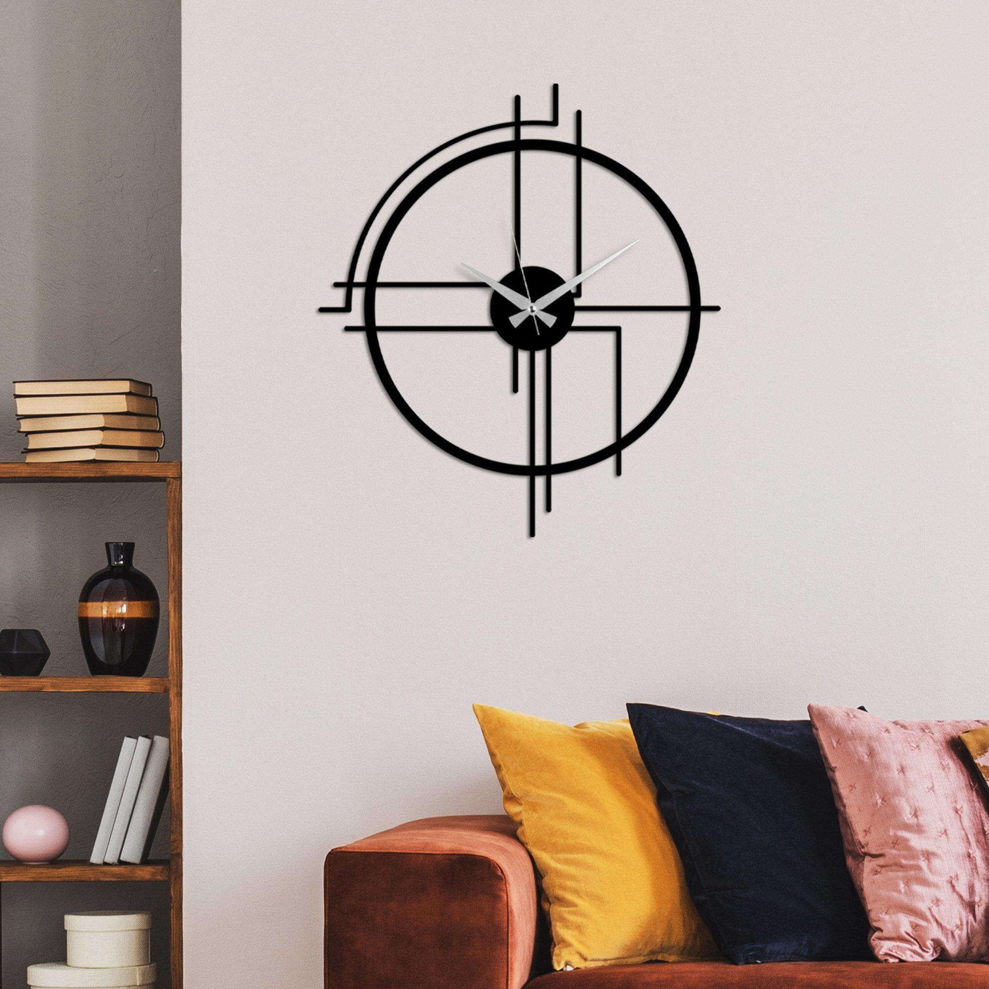 Wallity Wanduhr 100% METAL