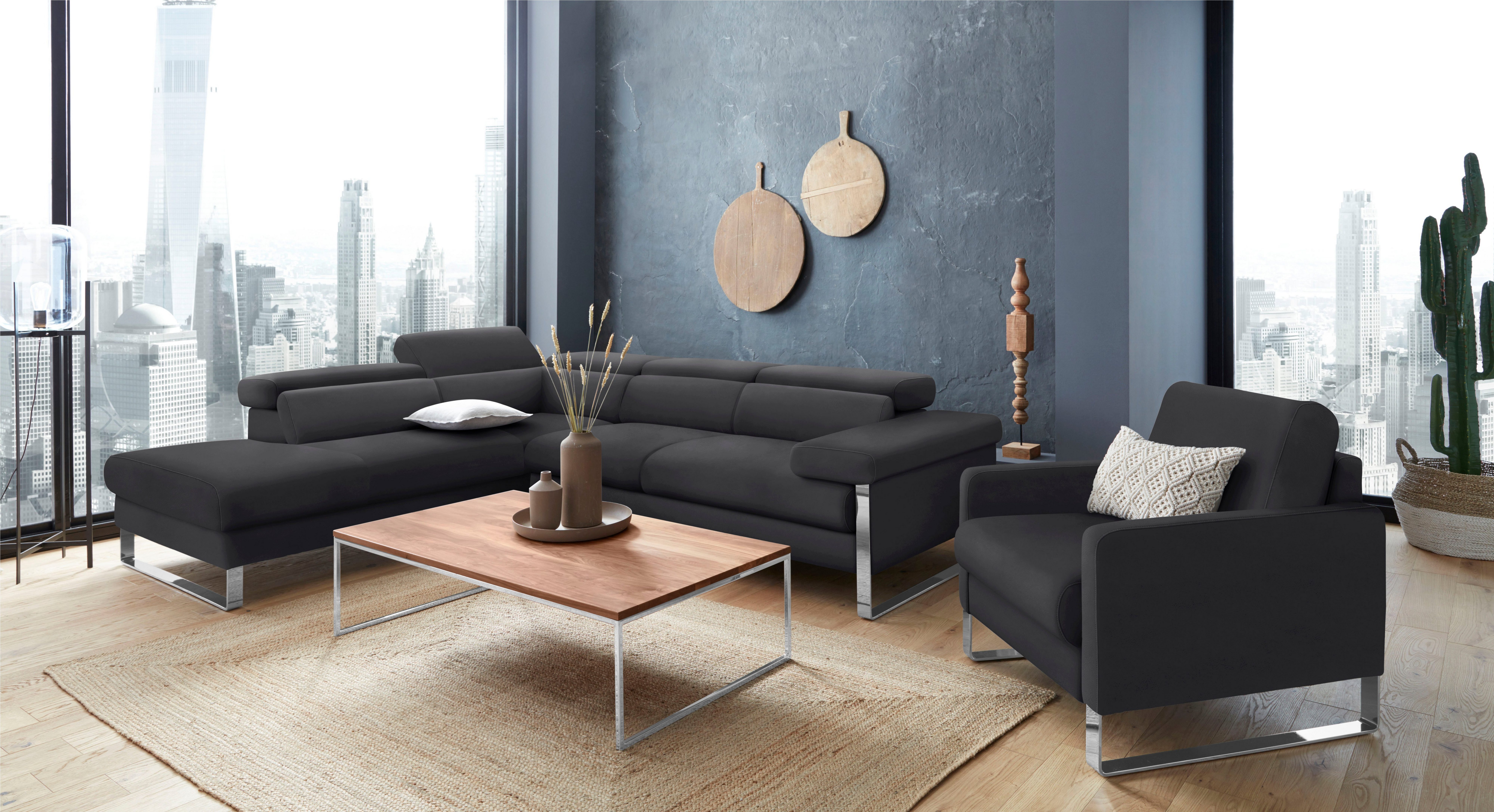 W.SCHILLIG Ecksofa "finn, toller Sitzkomfort, L-Form, hochwertige Verarbeit günstig online kaufen