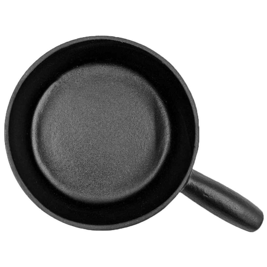 matrasa Grillpfanne Dutch Pan - Grill Kaserolle - Dutch Oven Gusseisen 1,2 L 19x7cm, Gusseisen (1-tlg), Outdoor Feuertopf Grilltopf