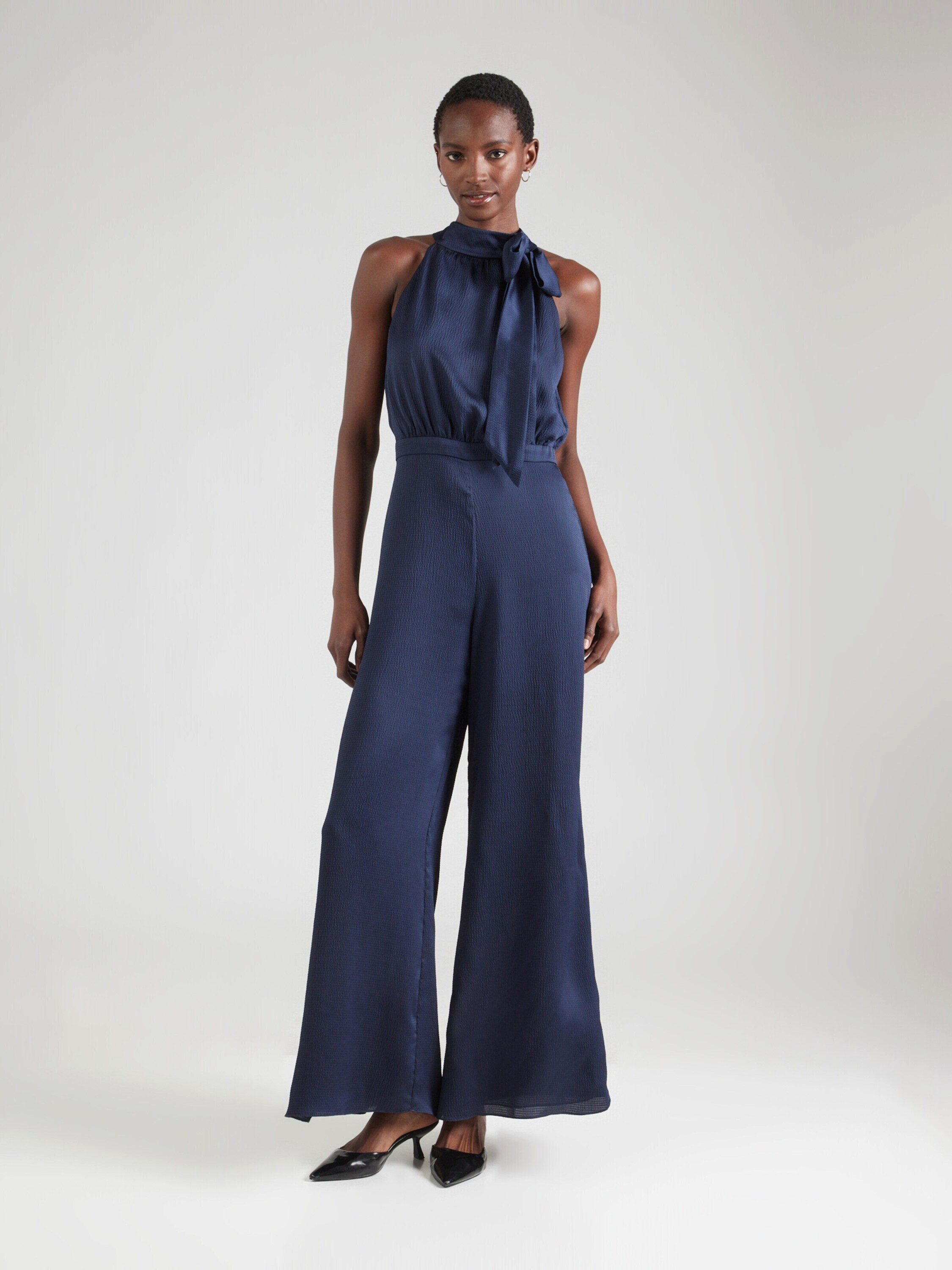 SWING Jumpsuit (1-tlg) Drapiert/gerafft