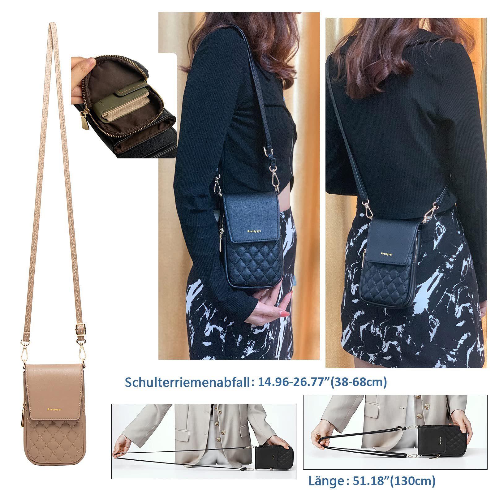 Coonoor Umhängetasche Handytasche zum Umhängen, Umhängetasche günstig online kaufen