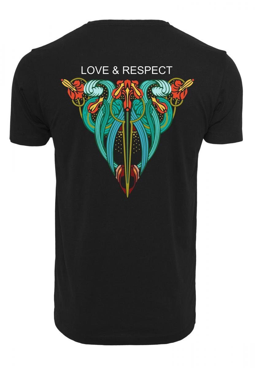 Love T-Shirt (1-tlg) Tee MisterTee Herren & Respect