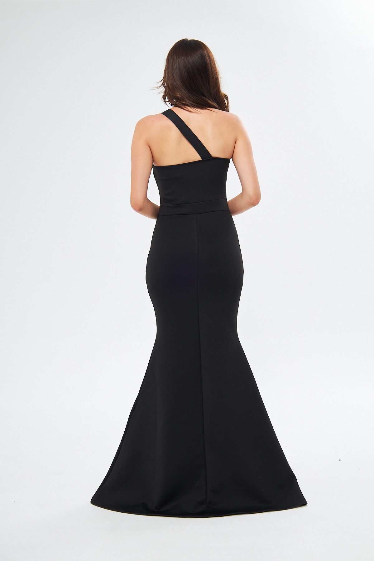 WOMAN VISION Maxikleid Maxikleid mit asymmetrischem Ausschnitt – Bild 3 von 5