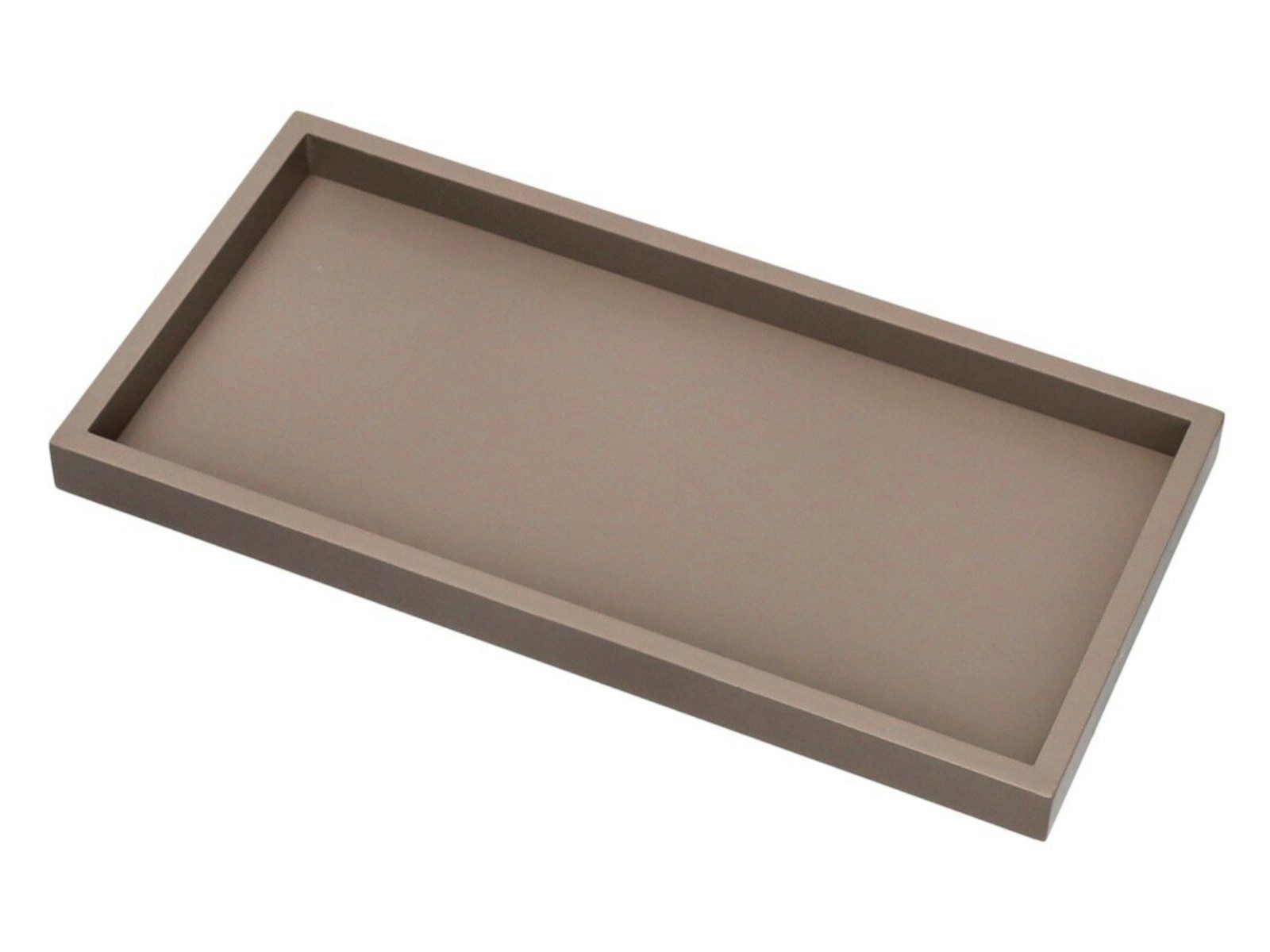 Giftcompany Tablett Neo Tablett rechteckig braun 30cm, Holzfaserplatte