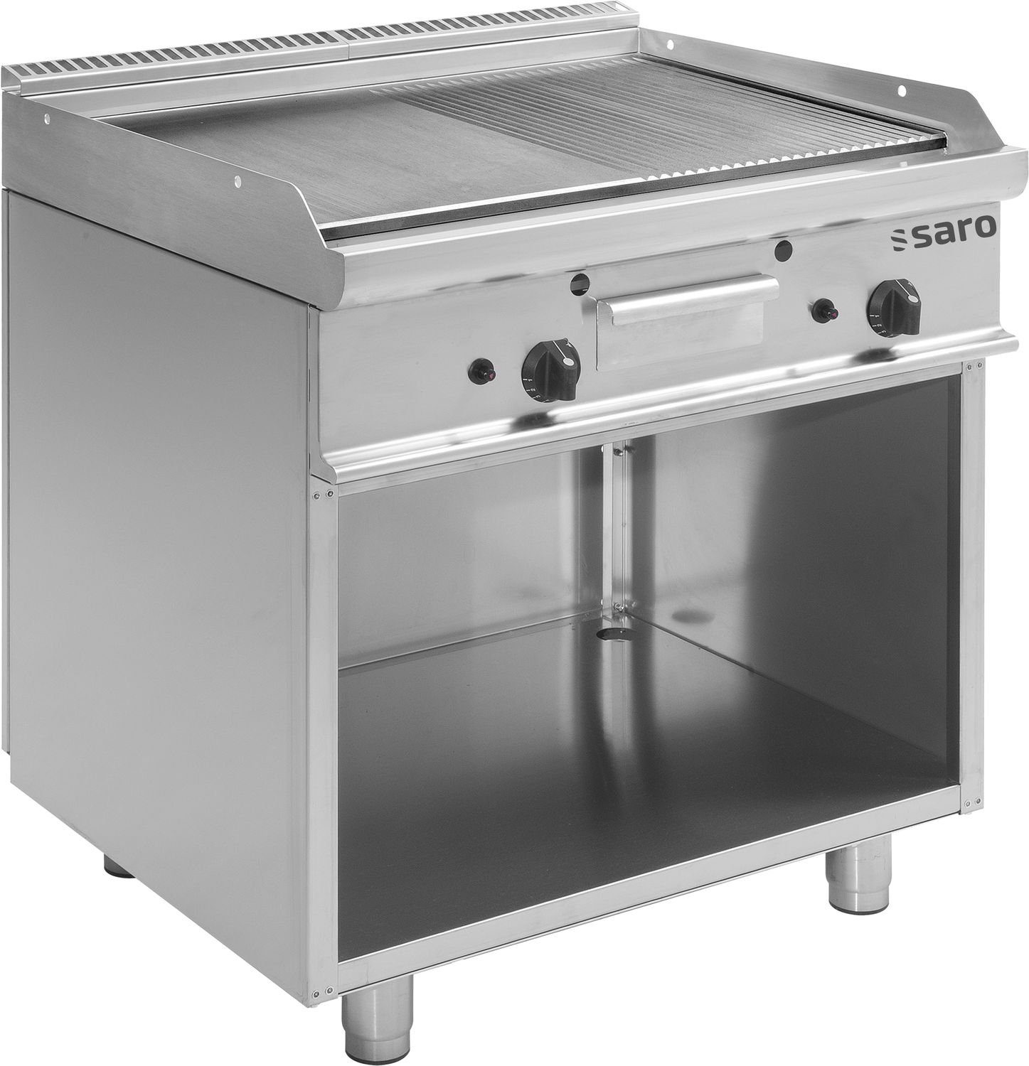 Saro Grillplatte Gas-Griddleplatte Unterbau offenem – E7/KTG2BAM,