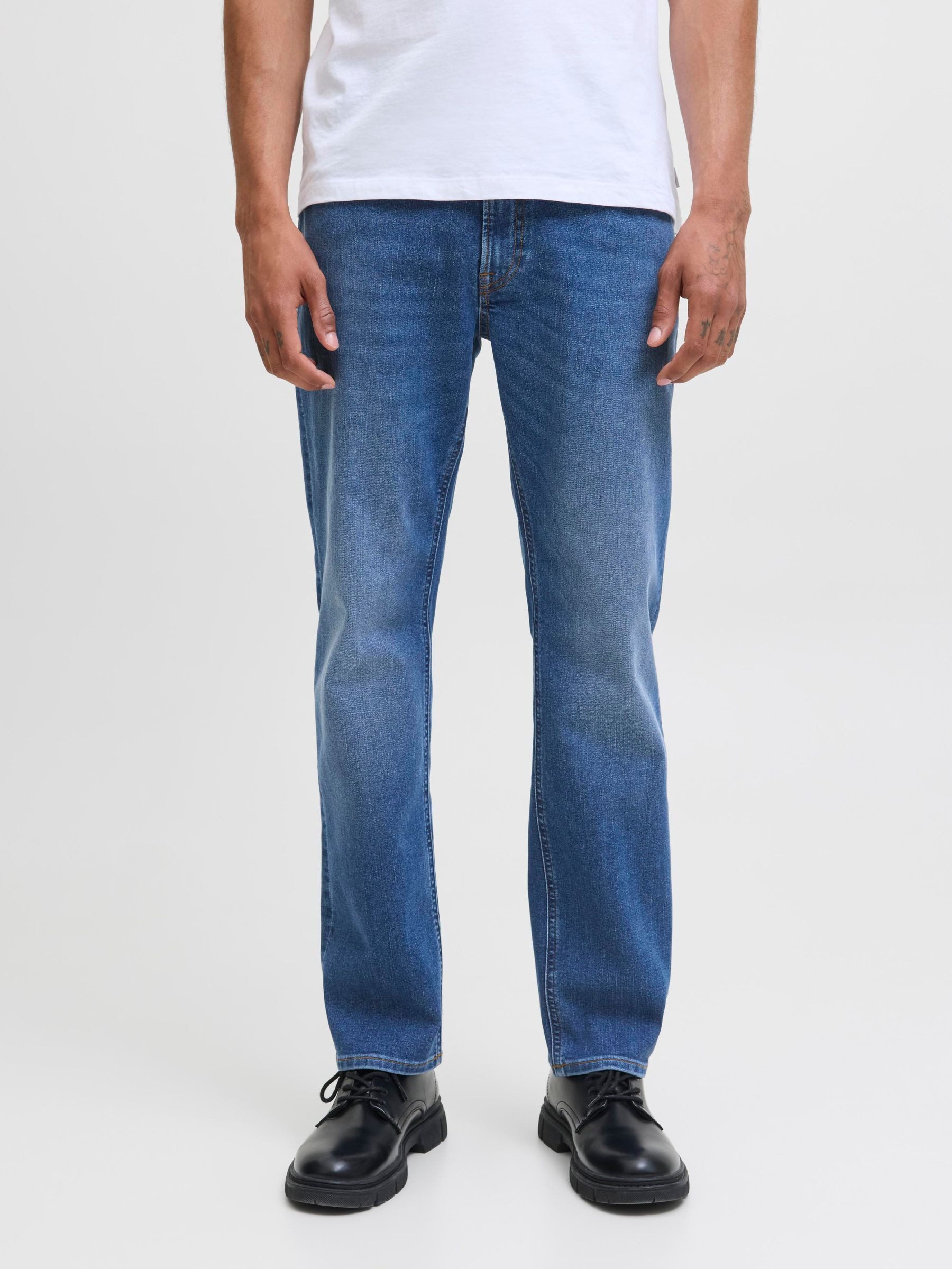 Jack & Jones Straight-Jeans JJICLARK JJORIGINAL SQ 2 günstig online kaufen