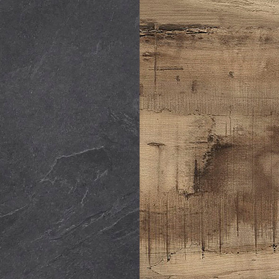 OTTO home Wohnwand New Egypt, Anbauwand, Medienwand, Wohnzimmerwand, (Set, 5-St., 2 Klappen,2 kleine Türen,2 große Türen), Regalaufsatz Breite 290 Höhe 191