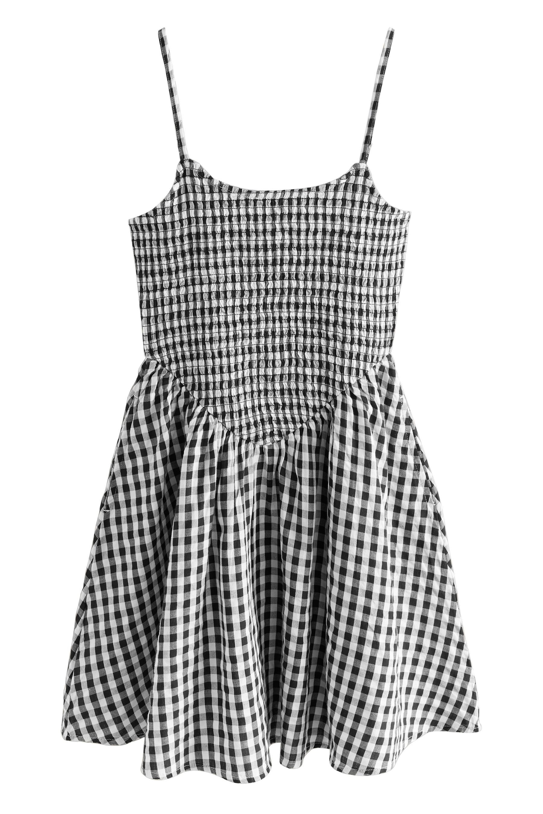 Next Playsuit Skort-Playsuit mit Vichykaro und günstig online kaufen