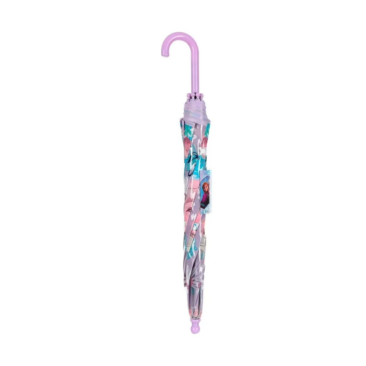 Disney Stockregenschirm Disney Eiskönigin Birds Kinder transparent Regenschirm Ø72