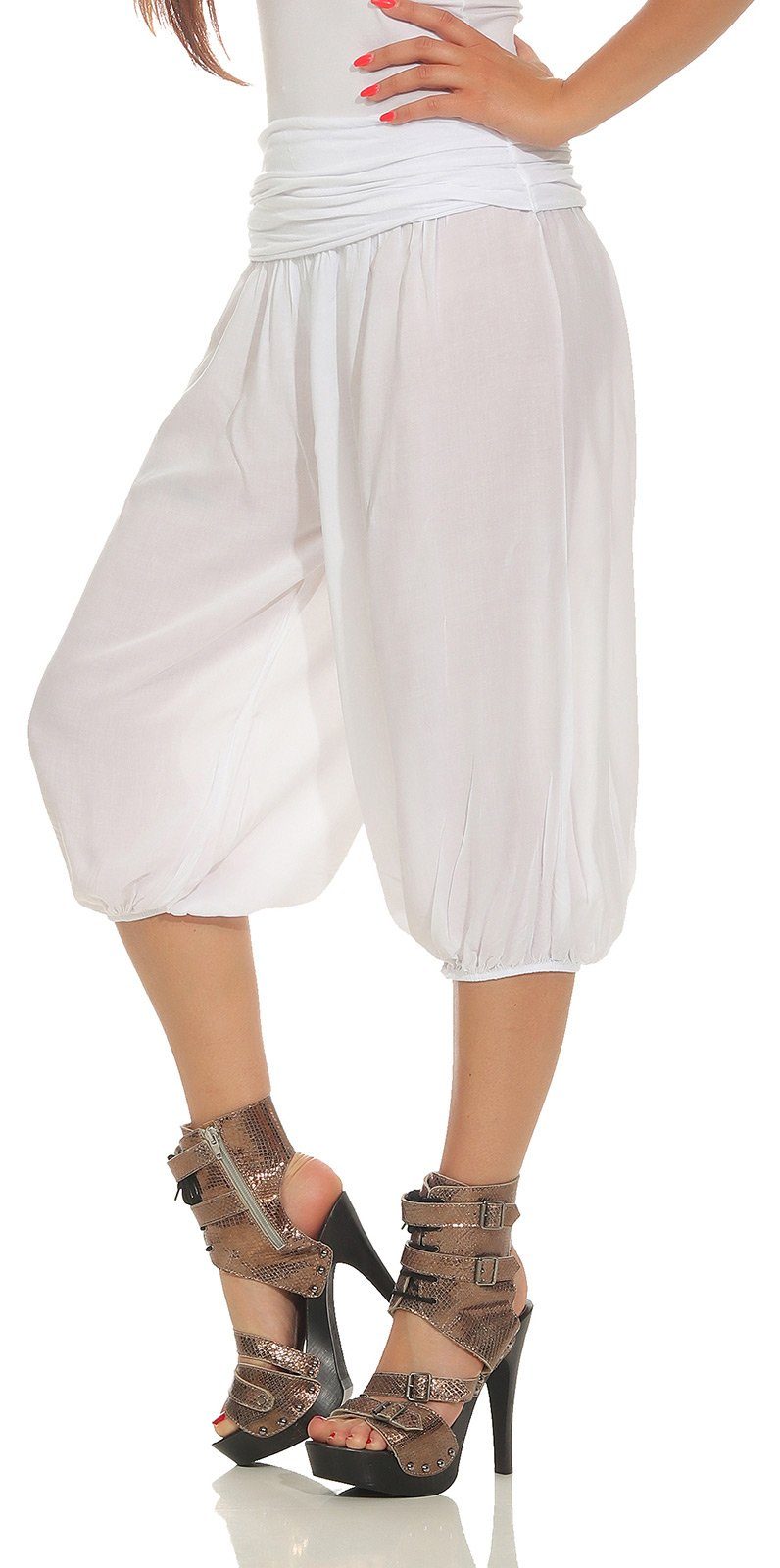 CLEO STYLE Bermudas Damen Bermuda 2407 günstig online kaufen