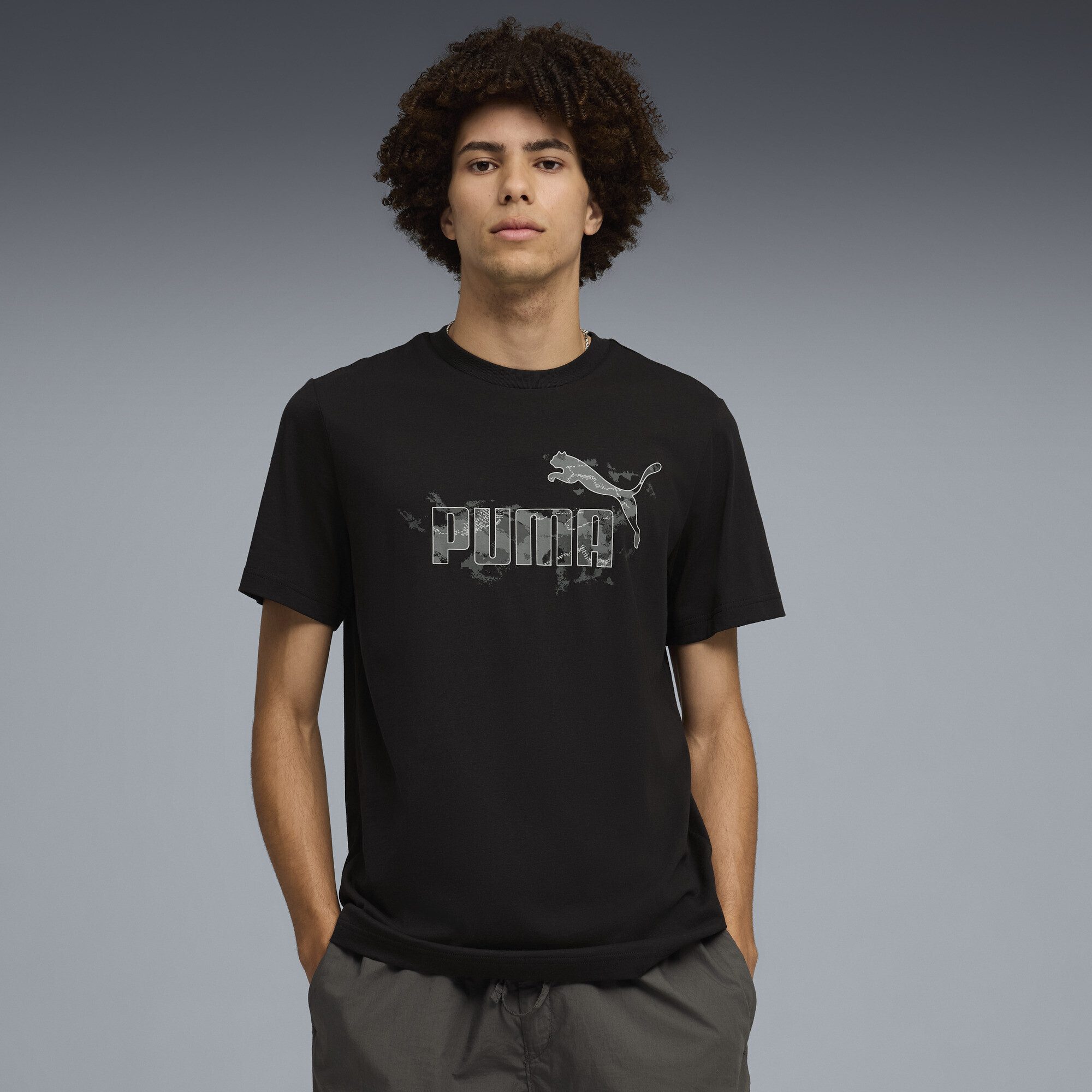 PUMA T-Shirt Camo T-Shirt Herren