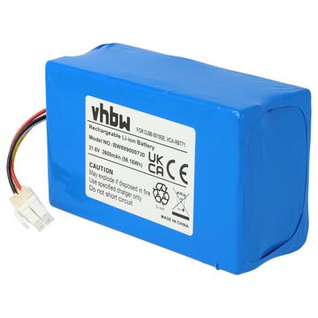 vhbw Ersatz für Samsung VCA-RBT71/XAA für Staubsauger-Akku Li-Ion 2600 mAh (21,6 V)