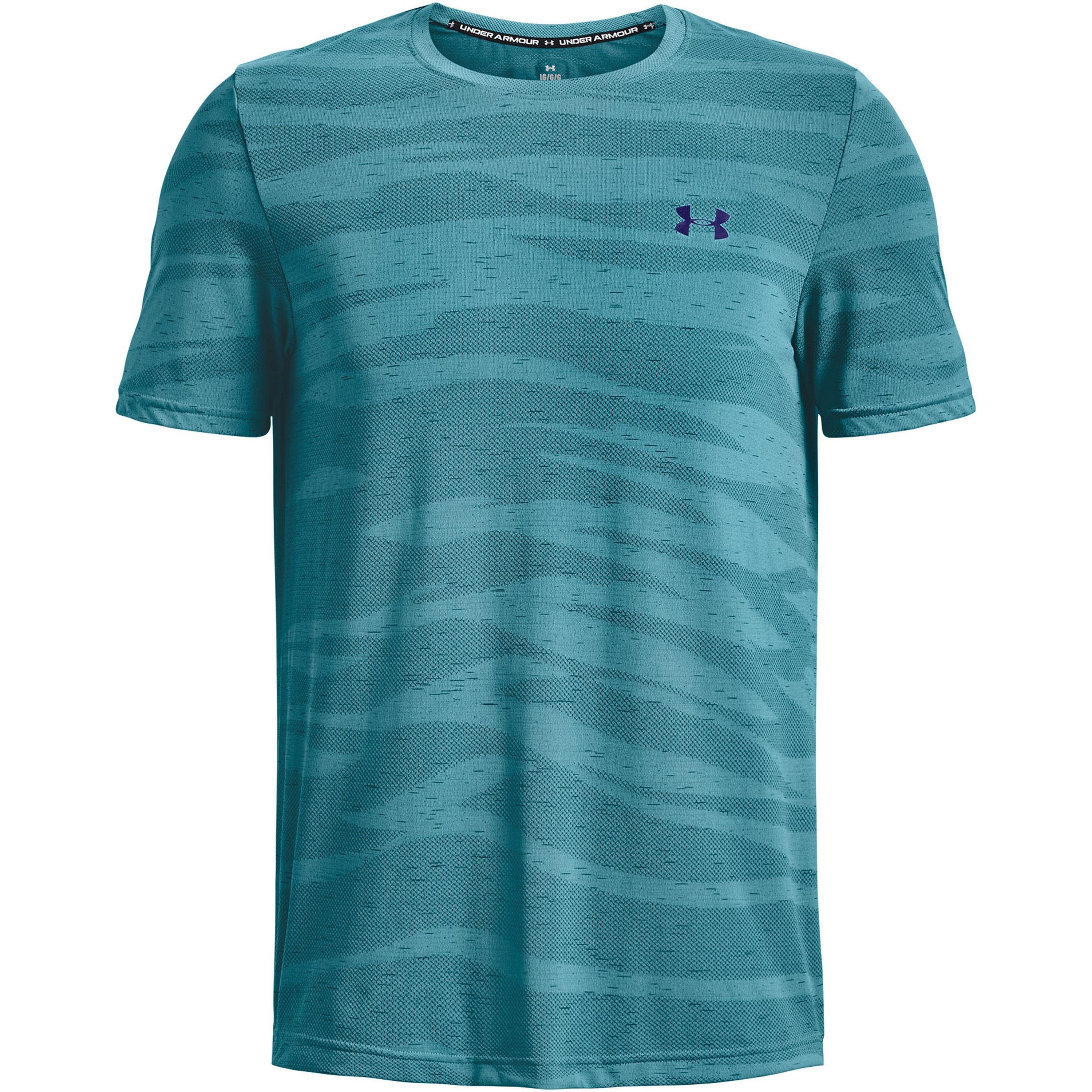 Under Armour® Seamless Funktionsshirt glacierblue-sonarblue