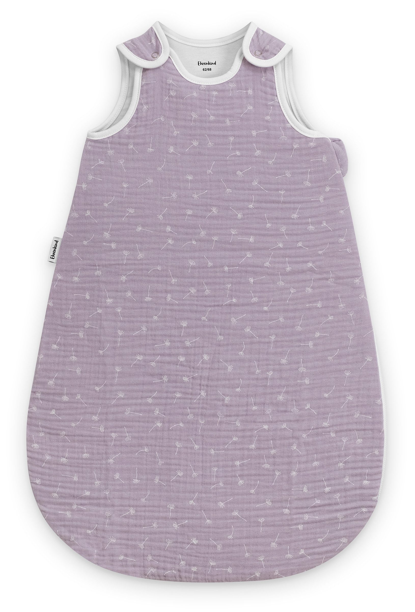 Babyschlafsack Sommer, Rund aus Musselin