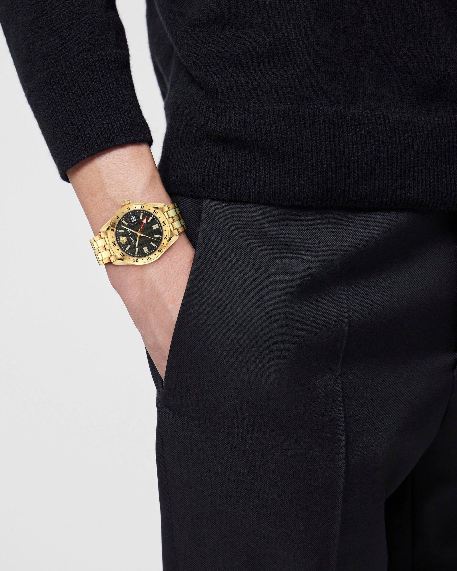 Versace Quarzuhr GRECA TIME GMT