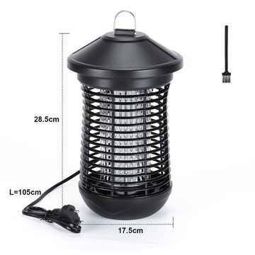 Clanmacy Ultraschall-Tierabwehr 18W Insektenvernichter Mückenlampe UV-Lampe Insektenfalle Fluginsekten